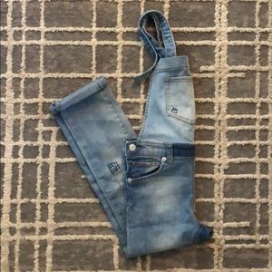 Cat & Jack Jean Overall Bibs Size 6/6X